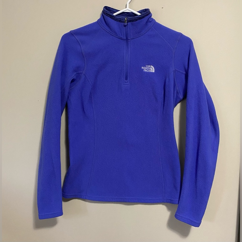 The North Face Glacier Purple Fleece 1/4 Zip Women’s X-Small